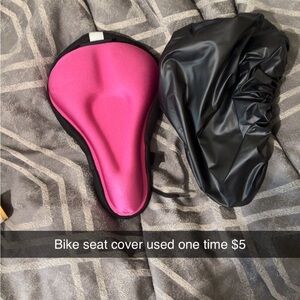 Bike seat cover. Used once